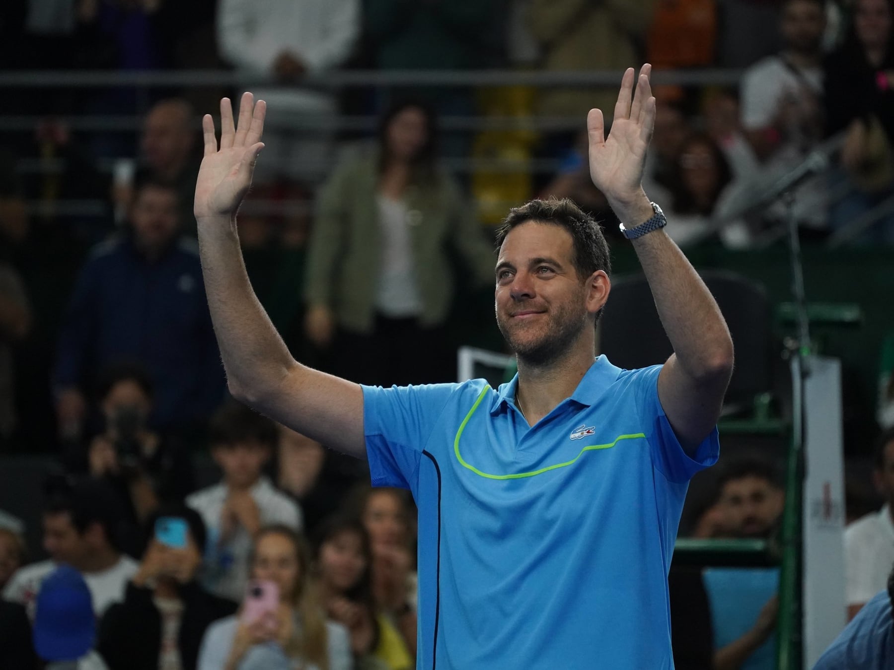 Del Potro, otra vez en la puerta de la gloria: ahora falta que elvotes lo empuje